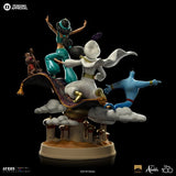 PRE-ORDER: Iron Studios Disney Classics Aladdin and Jasmine Deluxe Art Scale 1/10 Statue - collectorzown