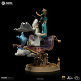 PRE-ORDER: Iron Studios Disney Classics Aladdin and Jasmine Deluxe Art Scale 1/10 Statue - collectorzown