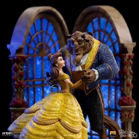 PRE-ORDER: Iron Studios Disney Classics Beauty and the Beast Deluxe Art Scale 1/10 Statue - collectorzown