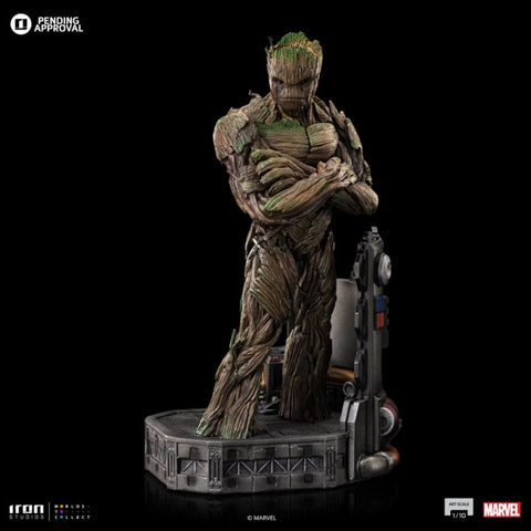 PRE-ORDER: Iron Studios Guardians of the Galaxy Vol.3 Groot Art Scale 1/10 Statue - collectorzown