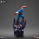 PRE-ORDER: Iron Studios Marvel Comics Captain America Deluxe Art Scale 1/10 Statue - collectorzown
