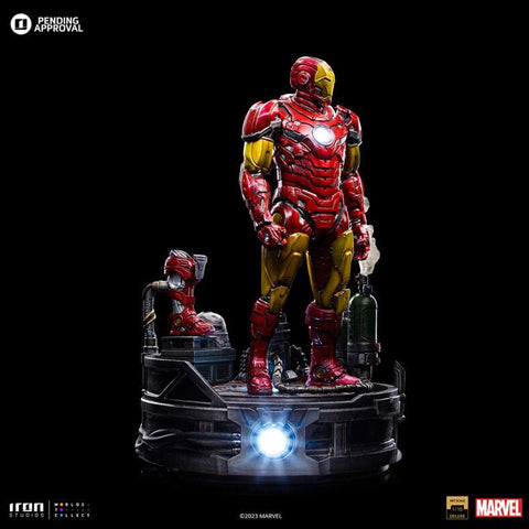 PRE-ORDER: Iron Studios Marvel Comics Iron Man Unleashed Art Scale 1/10 Statue - collectorzown