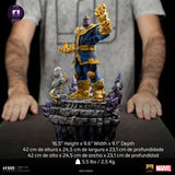 PRE-ORDER: Iron Studios Marvel Thanos Infinity Gauntlet Diorama Deluxe BDS Art Scale 1/10 - collectorzown