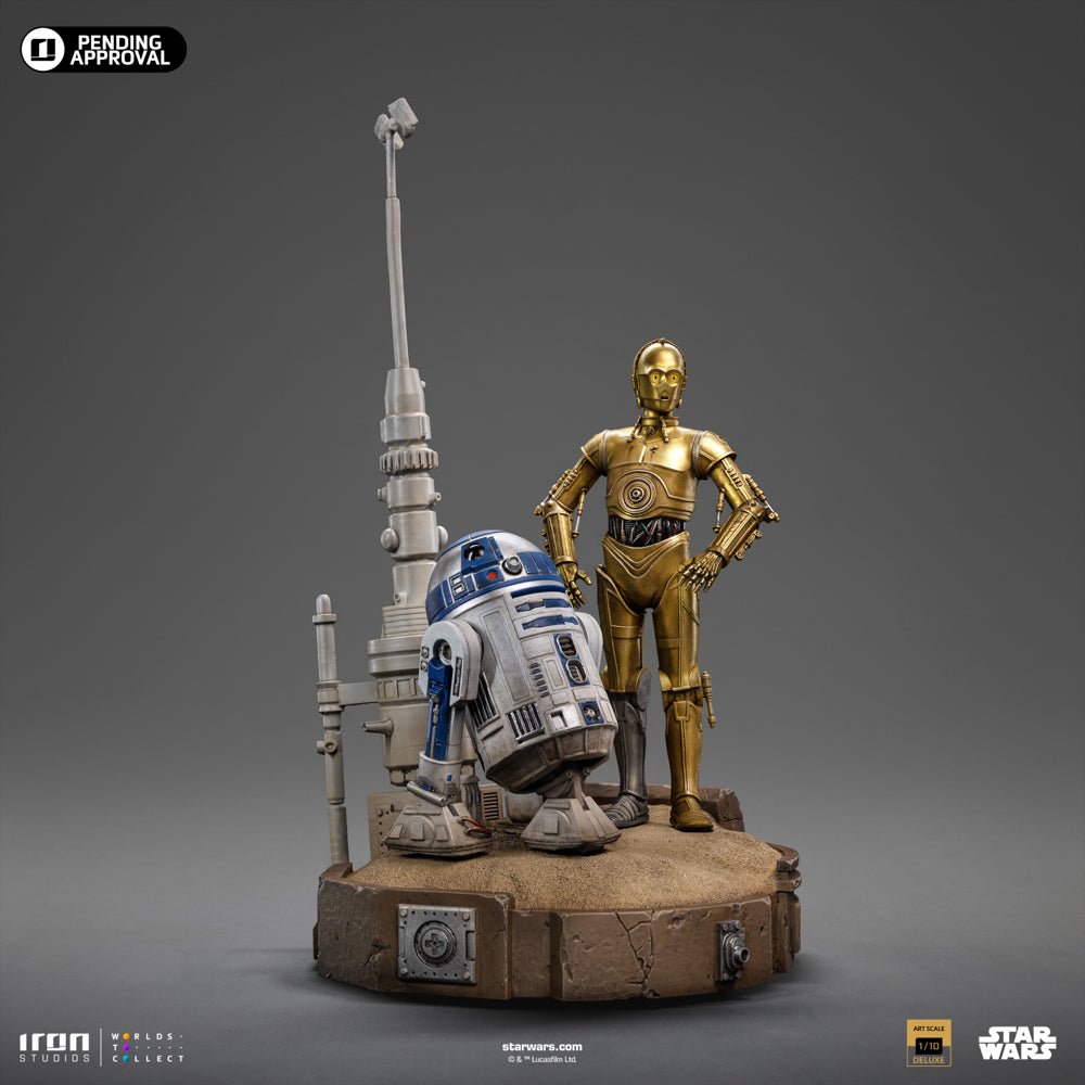 Star Wars: A New Hope C-3PO and R2-D2 Deluxe 1/10 Art Scale Limited Edition Statue