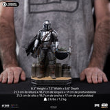 PRE-ORDER: Iron Studios Star Wars The Mandalorian Din Djarin and Din Grogu Art Scale 1/10 Statue - collectorzown