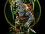 PRE-ORDER: Iron Studios Teenage Mutant Ninja Turtles Rocksteady 1/10 Art Scale Statue - collectorzown
