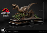 PRE-ORDER: Prime 1 Legacy Museum Collection Jurassic Park (Film) Velociraptor Attack 1/6 scale Statue - collectorzown