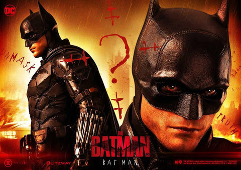 PRE-ORDER: Prime 1 Studio Blitzway Museum Masterline The Batman (Film) Batman Bonus Version 1:3 Scale Statue - collectorzown
