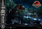 PRE-ORDER: Prime 1 Studio Legacy Museum Collection The Lost World: Jurassic Park (Film) T-Rex Cliff Attack 1/15 scale Bonus Version Statue - collectorzown