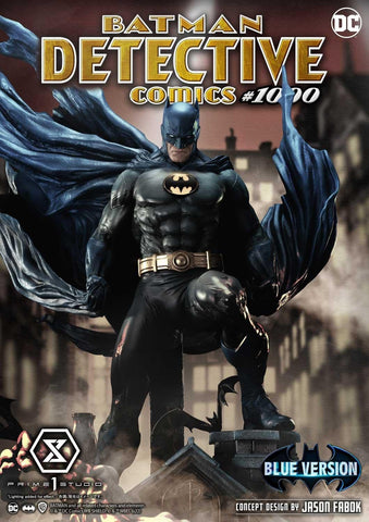 PRE-ORDER: Prime 1 Studio Museum Masterline Batman (Comics) Batman Detective Comics #1000 (Concept Design By Jason Fabok) Blue Version 1/3 Scale Statue - collectorzown