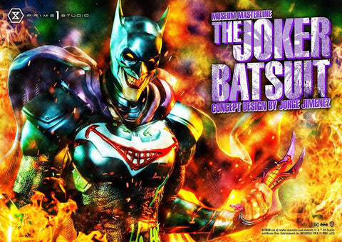 PRE-ORDER: Prime 1 Studio Museum Masterline Batman (Comics) The Joker Batsuit (Concept Design by Jorge Jimenez) Bonus Version 1/3 Scale Statue - collectorzown
