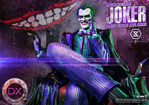 PRE-ORDER: Prime 1 Studio Museum Masterline Batman (Comics) The Joker (Concept Design by Jorge Jimenez)1/3 Scale DX Bonus Version Statue - collectorzown