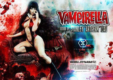 PRE-ORDER: Prime 1 Studio Museum Masterline Vampirella Vampirella (Concept by Stanley "Artgerm" Lau) Bonus Version 1:3 Scale Statue - collectorzown