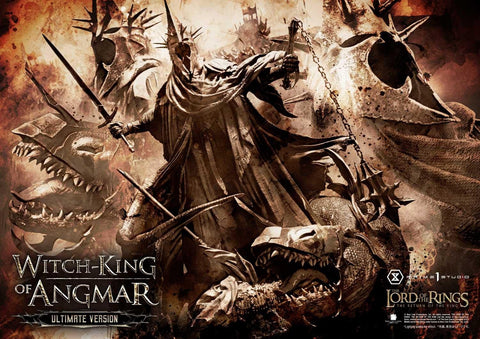 PRE-ORDER: Prime 1 Studio Premium Masterline The Lord of the Rings: The Return of the King (Film) Witch-King of Angmar Ultimate Version 1/4 Scale Statue - collectorzown
