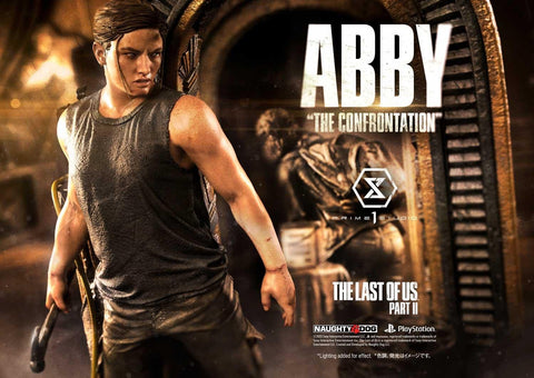 PRE-ORDER: Prime 1 Studio Ultimate Premium Masterline The Last of Us Part  II Abby “The Confrontation” Bonus Version 1:4 Scale Statue - collectorzown