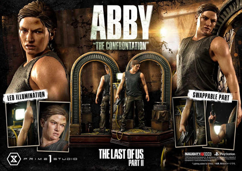 PRE-ORDER: Prime 1 Studio Ultimate Premium Masterline The Last of Us Part  II Abby “The Confrontation” Bonus Version 1:4 Scale Statue - collectorzown