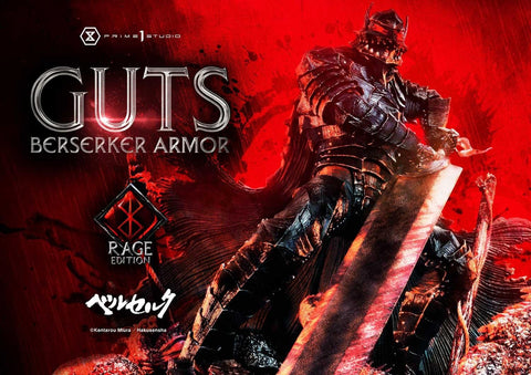 PRE-ORDER: Prime 1 Ultimate Premium Masterline Berserk Guts, Berserker Armor Rage Edition Deluxe Version - collectorzown