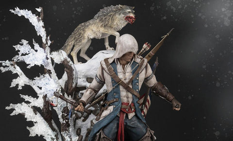 PRE-ORDER: PureArts Assassin's Creed: Animus Connor 1:4 Scale Statue - collectorzown