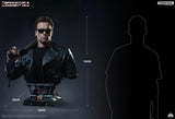 PRE-ORDER: Queen Studios Terminator 2: Judgement Day T-800 Life Size Scale Limited Edition Bust - collectorzown