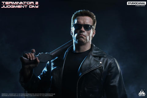 PRE-ORDER: Queen Studios Terminator 2: Judgement Day T-800 Life Size Scale Limited Edition Bust - collectorzown