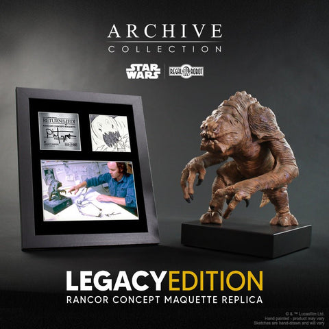 PRE-ORDER: Regal Robot Star Wars Rancor Phil Tippett Legacy Edition Concept Maquette Replica - collectorzown