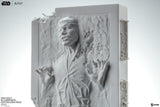 PRE-ORDER: Sideshow Collectibles Star Wars Han Solo in Carbonite: Crystallized Relic Statue - collectorzown