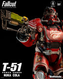 PRE-ORDER: Threezero Fallout T-51 Nuka Cola Power Armor Sixth Scale Figure - collectorzown
