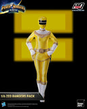 PRE-ORDER: Threezero Power Rangers Zeo FigZero Zeo Rangers Pack 1:6 Scale Figures - collectorzown