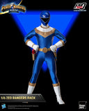 PRE-ORDER: Threezero Power Rangers Zeo FigZero Zeo Rangers Pack 1:6 Scale Figures - collectorzown