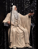 PRE-ORDER: Weta Workshop The Lord of the Rings Saruman the White on Throne 1/6 Scale Statue - collectorzown