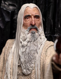 PRE-ORDER: Weta Workshop The Lord of the Rings Saruman the White on Throne 1/6 Scale Statue - collectorzown