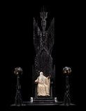 PRE-ORDER: Weta Workshop The Lord of the Rings Saruman the White on Throne 1/6 Scale Statue - collectorzown