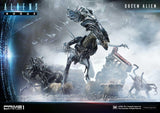 Prime 1 Premium Masterline Aliens (Comics) Queen Alien "Battle Diorama" Statue - collectorzown