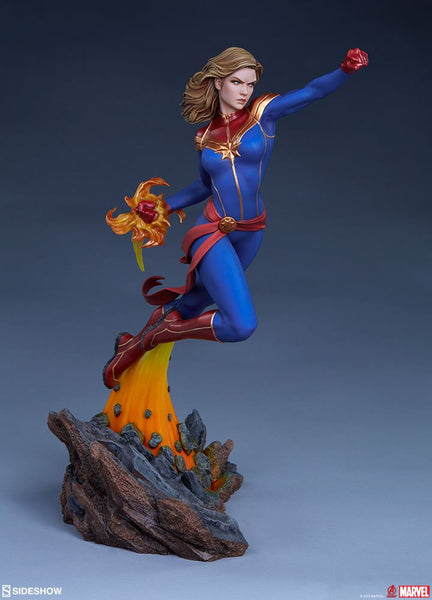 Sideshow Marvel Collection Sideshow Collectibles Captain Marvel Statue