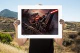 Sideshow Collectibles Darth Maul: Savage Rage Art Print - collectorzown