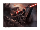 Sideshow Collectibles Darth Maul: Savage Rage Art Print - collectorzown