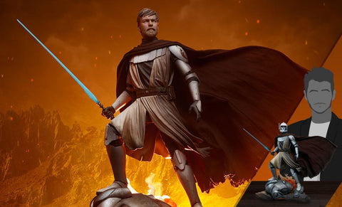 Star Wars Statue Attakus Obi Wan Kenobi Star Wars Statue Attakus Obi Wan Kenobi