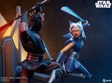 Sideshow Collectibles Star Wars: The Clone Wars Ahsoka Tano vs Darth Maul Diorama - collectorzown