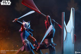 Sideshow Collectibles Star Wars: The Clone Wars Ahsoka Tano vs Darth Maul Diorama - collectorzown