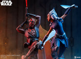 Sideshow Collectibles Star Wars: The Clone Wars Ahsoka Tano vs Darth Maul Diorama - collectorzown