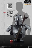 Sideshow Collectibles Star Wars The Mandalorian Din Djarin Life - Size Bust - collectorzown