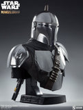 Sideshow Collectibles Star Wars The Mandalorian Din Djarin Life - Size Bust - collectorzown