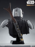 Sideshow Collectibles Star Wars The Mandalorian Din Djarin Life - Size Bust - collectorzown