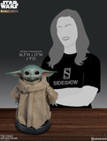 Sideshow Collectibles The Child "Baby Yoda" Life-Size Figure - collectorzown