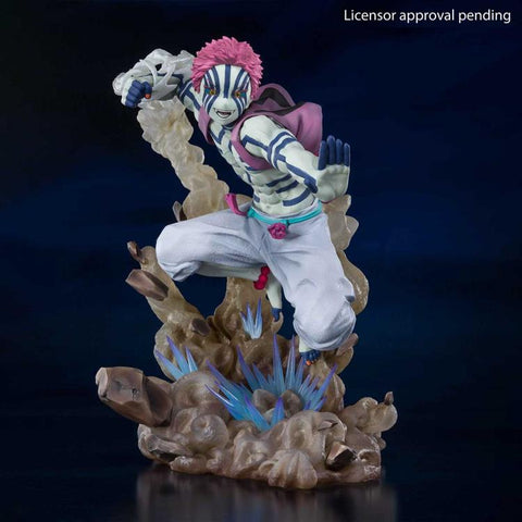 Tamashii Nations FiguartsZERO Demon Slayer: Kimetsu no Yaiba Akaza Upper Three Statue - collectorzown