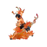 Tamashii Nations FiguartsZERO One Piece - Brother's Bond - Monkey D. Luffy & Portgas D. Ace Statue Set - collectorzown