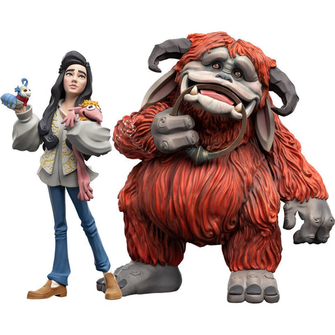 Weta Workshop Labyrinth Sarah with The Worm and Ludo Mini Epic Vinyl Figure 2-Pack - collectorzown