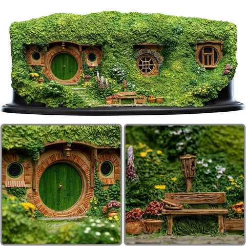Weta Workshop The Lord of the Rings Bag End Hobbit Hole Environment Statue - collectorzown